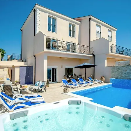 Luxury Stone With Private Pool And Jacuzzi Near Dubrovnik Ivanica